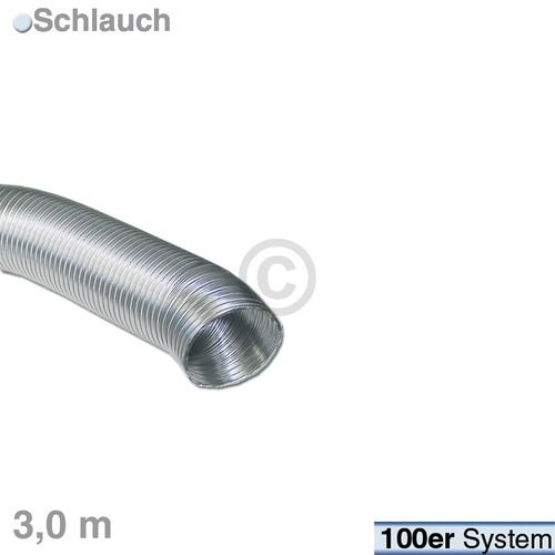 Bild: Abluftschlauch 100erR 3m, im Karton Bauknecht, Whirlpool, Ikea
