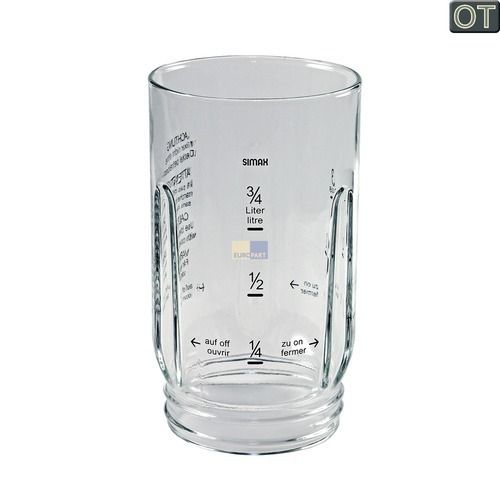Bild: Behälter Bosch 00081169 Mixbecher Glas für Mixer für Küchenmaschine