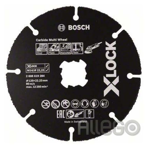 Bild: Bosch Multi Wheel Trennscheibe 2608619284 125 x 22,23 x 1 mm 