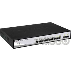 D-Link 10-Port PoE Gigabit Switch Layer 2 manag DGS-1210-10P