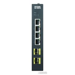D-Link Gigabit Industrial Switch 4-port2x100/100 DIS-100G-6S