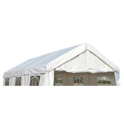 Dachplane für Zelt 3x6 Meter, PE weiss