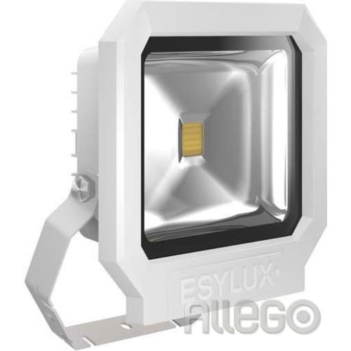 Bild: ESYLUX LED-Strahler ADF 3000K m.MontBüg OFL SUN LED 50W3K ws