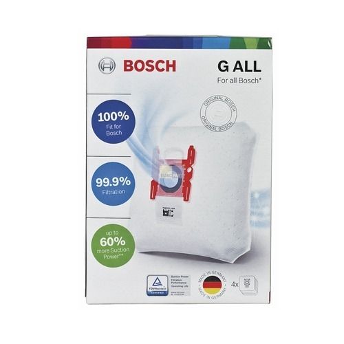 Bild: Filterbeutel Bosch 17003048 Typ G ALL BBZ41FGALL für Bodenstaubsauger 4Stk