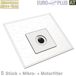 Filterbeutel Europlus A1024 Vlies u.a. wie AEG Gr. 50s 5 Stk für Melitta Swirl