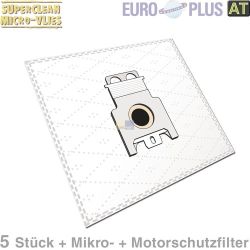 Filterbeutel Europlus M308 für Miele 9917710 Typ F/J/M für Bodenstaubsauger
