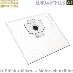Filterbeutel Europlus OM1581 Vlies u.a. für Lloyds 5 Stk OM1581mV Privileg