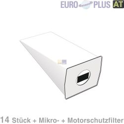 Filterbeutel Europlus PH1205 u.a. für Eta, Philips 10 Stk Privileg, Philips