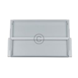 Glasplatte Bosch 00743197 zweigeteilt 443x430mm für Kühlschrank