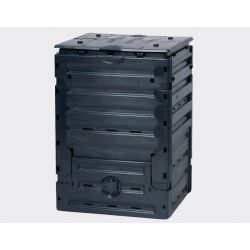 Graf Komposter Eco-Master 450L 70x70xH102 cm 628001 schwarz