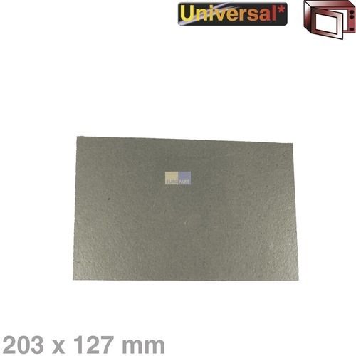 Bild: Hohlleiterabdeckung universal 203x127mm zuschneidbare Glimmerplatte