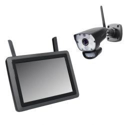 INDEXA DW700 SET Funk-Überwachungskamera Set 1080p IP App