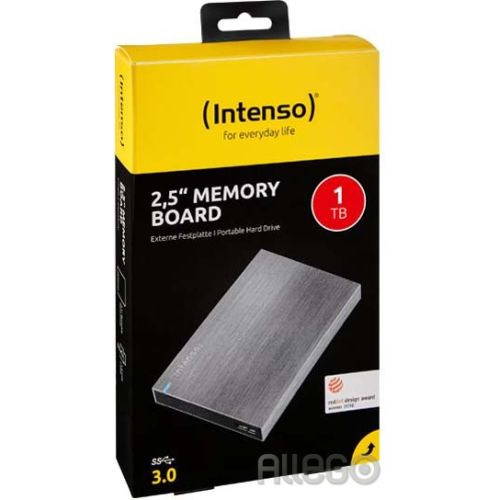 Bild: Intenso Memory Board 1TB USB 3.0 Aluminium