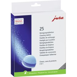 JuraGastro Reinigungstabletten 3-Phasen 25045 (VE25)
