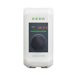 Keba Wallbox P30 c-Serie Green edition 22 kW mit Ladebuchse Typ 2 RFID (121916)