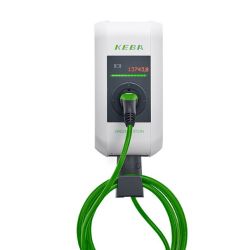 Keba Wallbox P30 x-serie GREEN edition 22 kW mit Kabel Typ 2 - 6m RFID (122111)