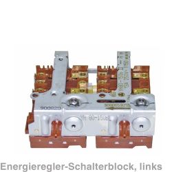 Kochplattenschalterblock 2er-Einheit YH80-1/50bI links 00496803 496803