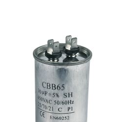 Kondensator 30,00µF 450V Universal mit Steckfahnen CBB65