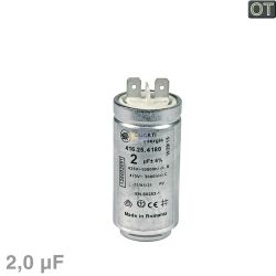 Kondensator AEG 125002081/3 2µF 425/475V mit Steckfahnen für Trockner