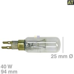 Lampe 40W 230V wie Whirlpool 484000000986 für Kühlschrank 481213428078