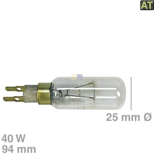 Bild: Lampe 40W 230V wie Whirlpool 484000000986 für Kühlschrank 481213428078
