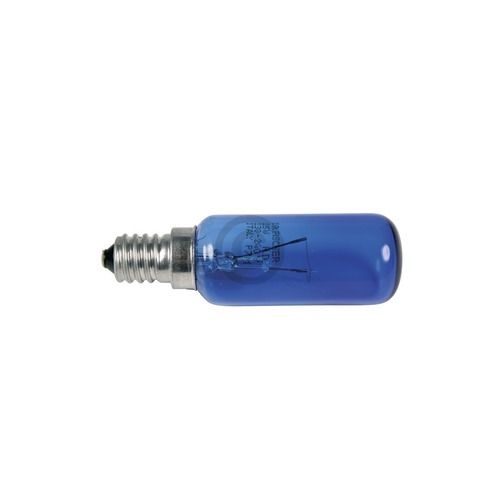 Bild: Lampe E14 25W Siemens 00612235 26mmØ 83mm 230-240V blau für Kühlschrank
