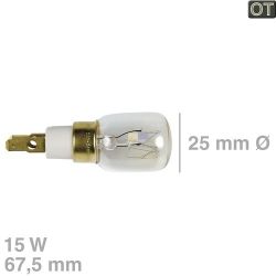 Lampe TClick T25 Whirlpool 484000000979 15W 220-240V für Kühlschrank