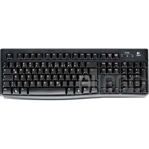 Bild: Logitech Tastatur K120, USB, schwarz, OEM