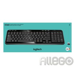 Logitech Tastatur K360, USB, Wireless