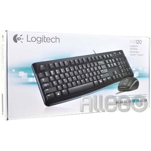Bild: Logitech Tastatur/Maus MK120, USB, Optisch