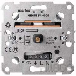 Merten Drehdimmer-Einsatz f.ind.Last 60-1000W MEG5135-0000