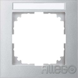 Merten Rahmen 1-fach aluminium MEG4011-3660