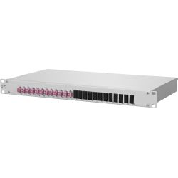 METZ CONNECT 1502507512-E LWL-Patchpanel 12f LC-D 1HE OM4 max:24f