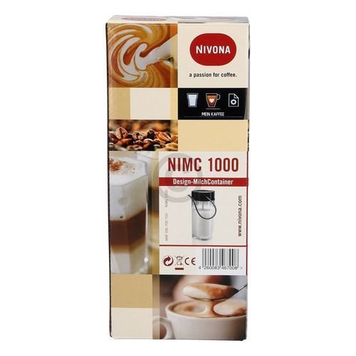 Bild: Milchbehälter mit Schlauch 1L NIVONA 390700700 für Kaffeemaschine NIMC1000