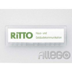 RITTO 1228050 Namensschild Briefklappe Vista, Tiago,