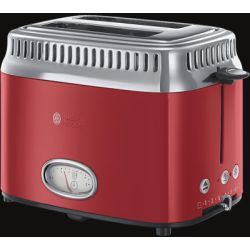 Russell Hobbs Retro Ribbon Red Kompakt-Toaster