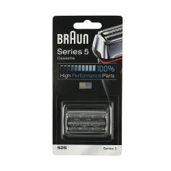 Scherkopfkassette Braun 52S silber für Herrenrasierer Braun