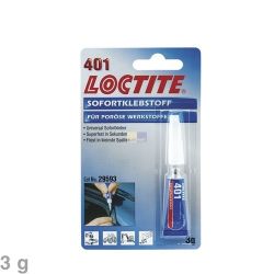 Sekundenkleber Loctite 401 für Türdichtung Kühlschrank Gefrierschrank 3g Tube