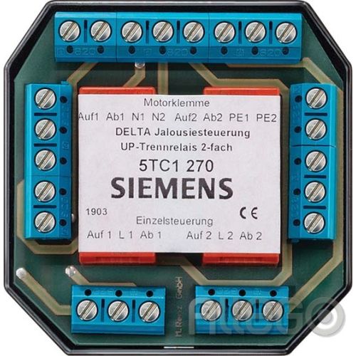Bild: Siemens IS DELTA Jalousiesteuerung UP -Trennrelais k 5TC1271