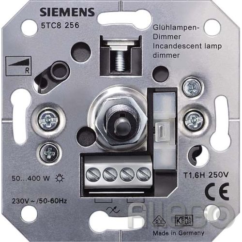 Bild: Siemens IS Drehdimmer-Geräteeinsatz 50-400W,230V,50- 5TC8256