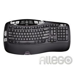 Tastatur Wireless DE, Business K350 sw