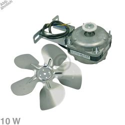 Ventilator Universal 10 Watt 230 Volt mit Haltebügel Flügel für Kühlschrank