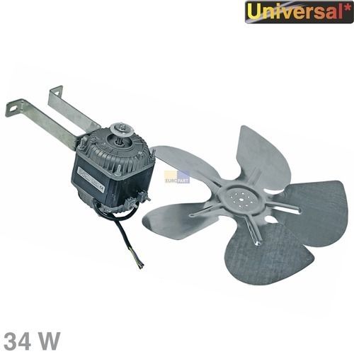 Bild: Ventilator Universal 34 Watt 230 Volt mit Haltebügel Flügel für Kühlschrank