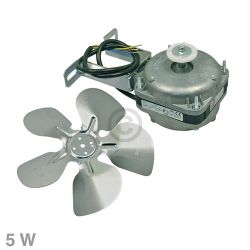 Ventilator Universal 5 Watt 230 Volt mit Haltebügel Flügel für Kühlschrank