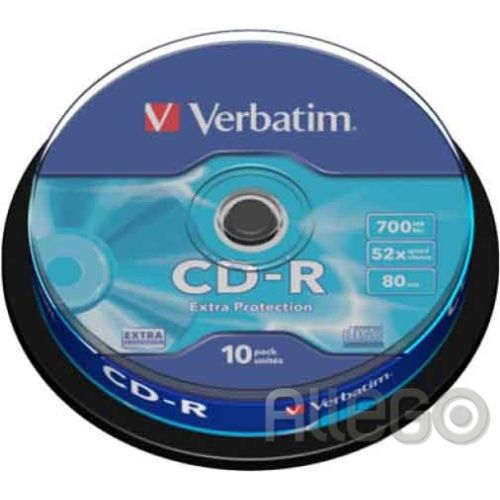 Bild: Verbatim CD-R 700MB 52X 10er SP Extra
