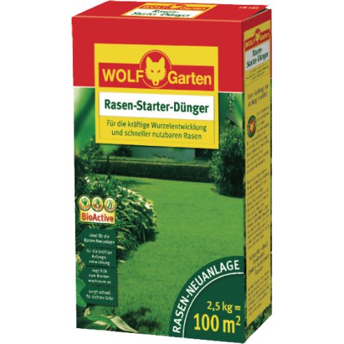 Bild: Wolf Garten Rasen-Starterdünger 100m² LH100